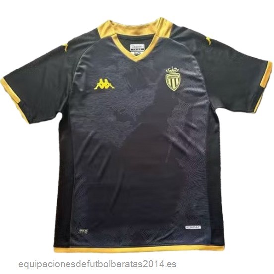 Nuevo Tailandia 2ª Camiseta AS Monaco 23/24 Negro Baratas